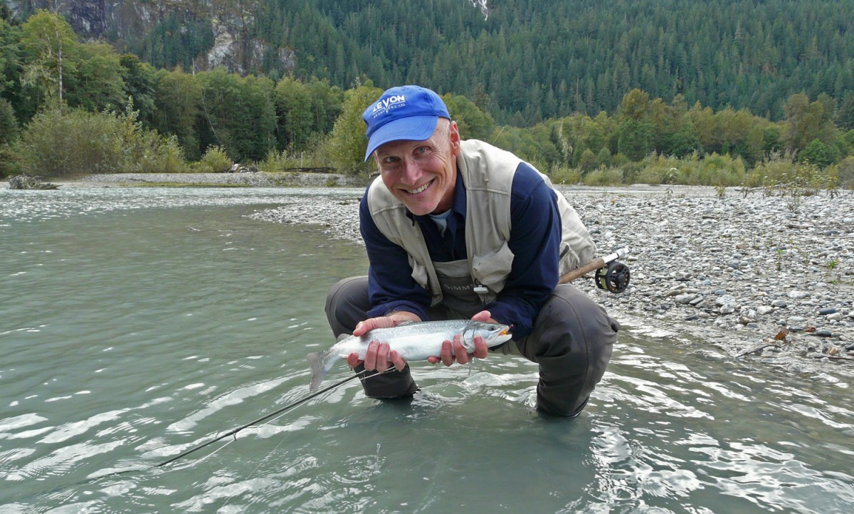 Terry with Bull Trout