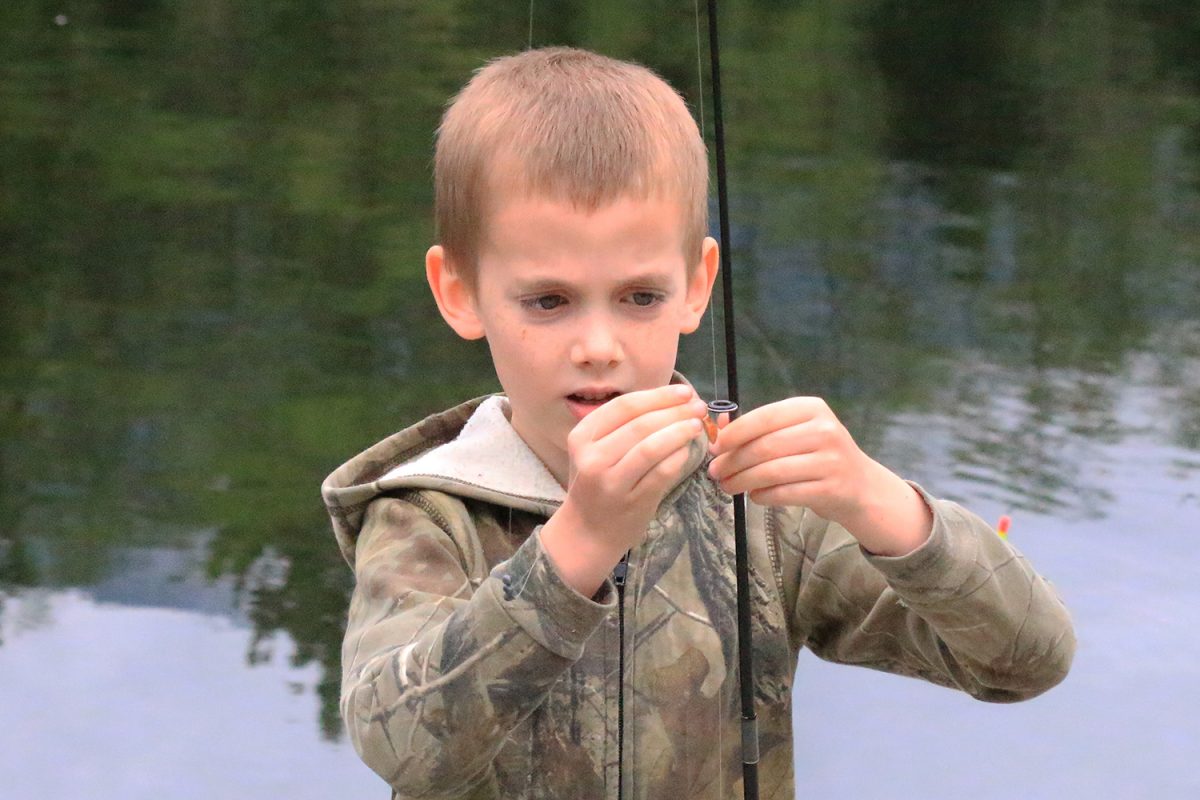 Fishing at Rice Lake, North Vancouver BC
