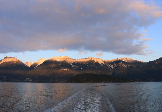 Evening Ride on the Langdale Ferry